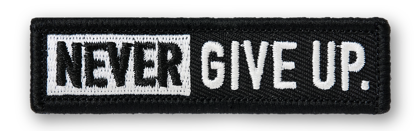 Never Give Up PATCH