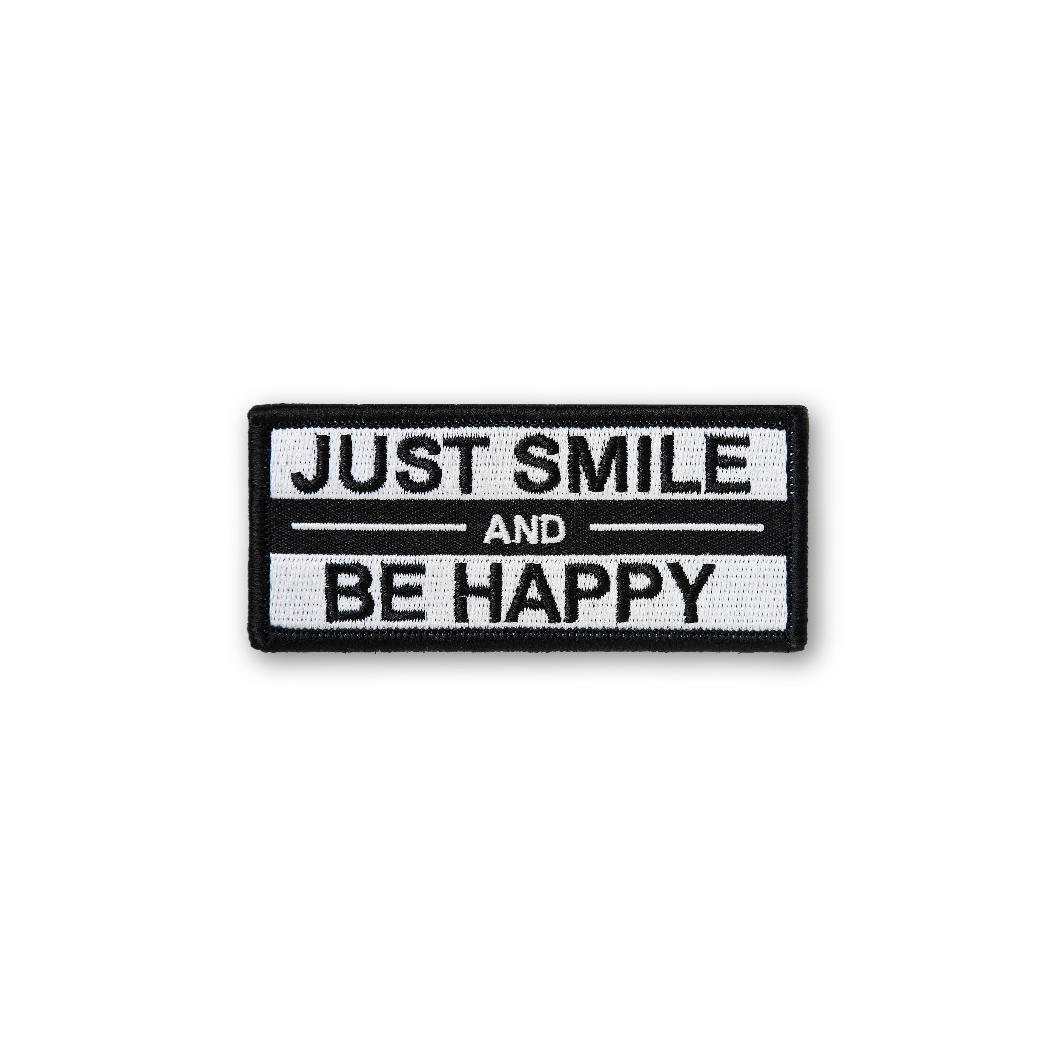 Just Smile And Be Happy PATCH – RUGSAK® Backpacks