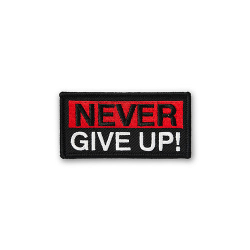 Never Give Up PATCH