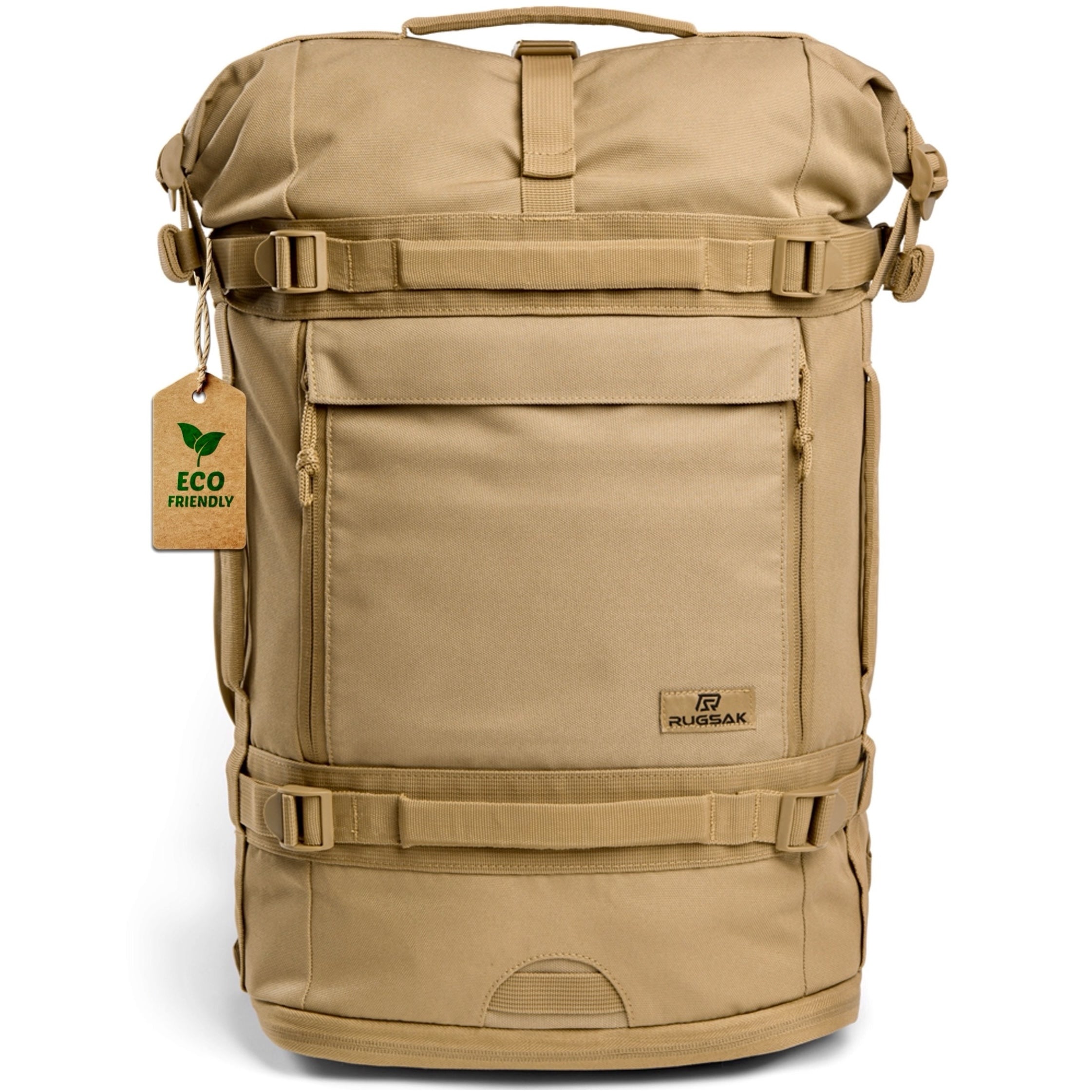 RUGSAK Explorer | Innovativer Rolltop Rucksack für Herren & Damen [30 ...